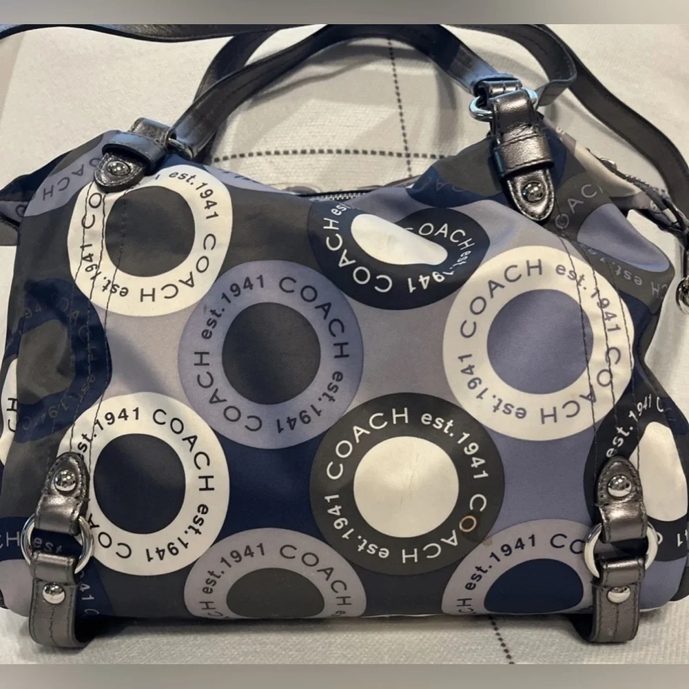 Coach bag charm